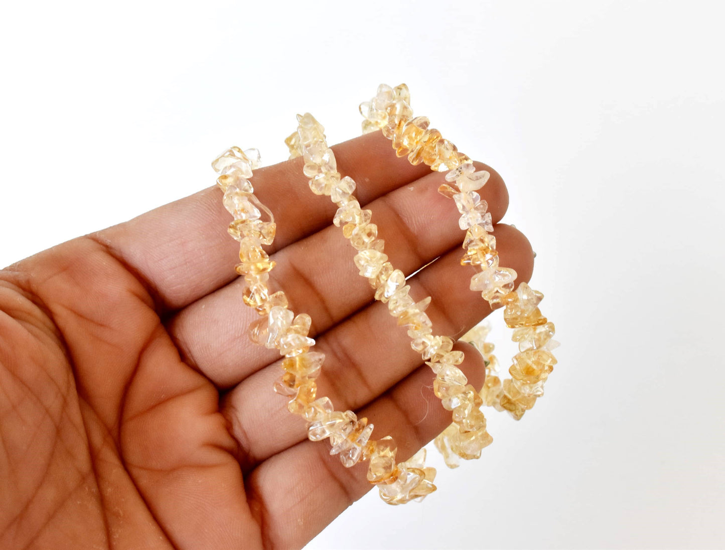Healing Stones | Citrine | Chip Bracelet | Spiritual Jewelry