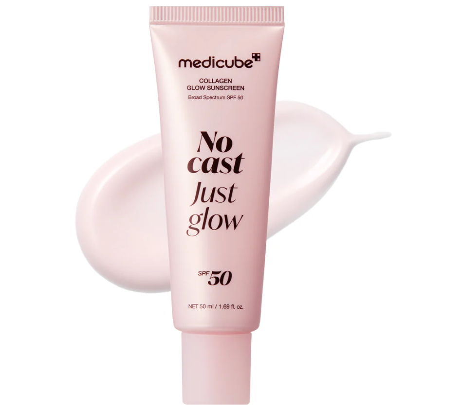 MEDICUBE No Cast Just Glow Collagen Sunscreen SPF 50