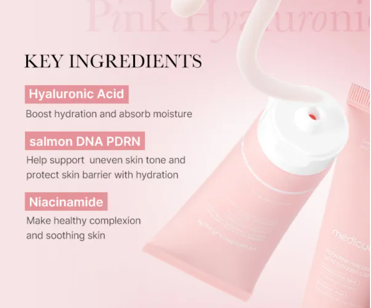 MEDICUBE PDRN Pink Hyaluronic Moisturizing Cream