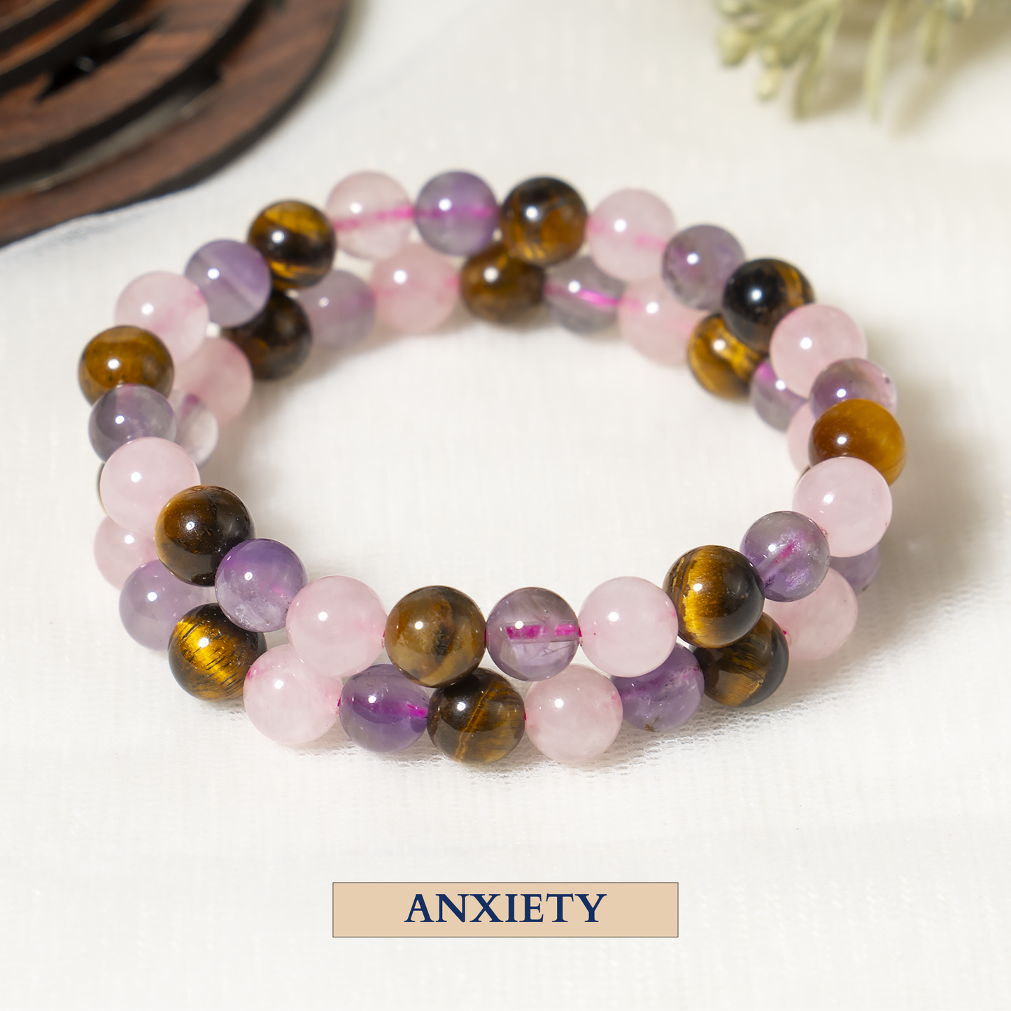 Pick One Crystal Healing Bracelet, Natural Gemstone Jewelry