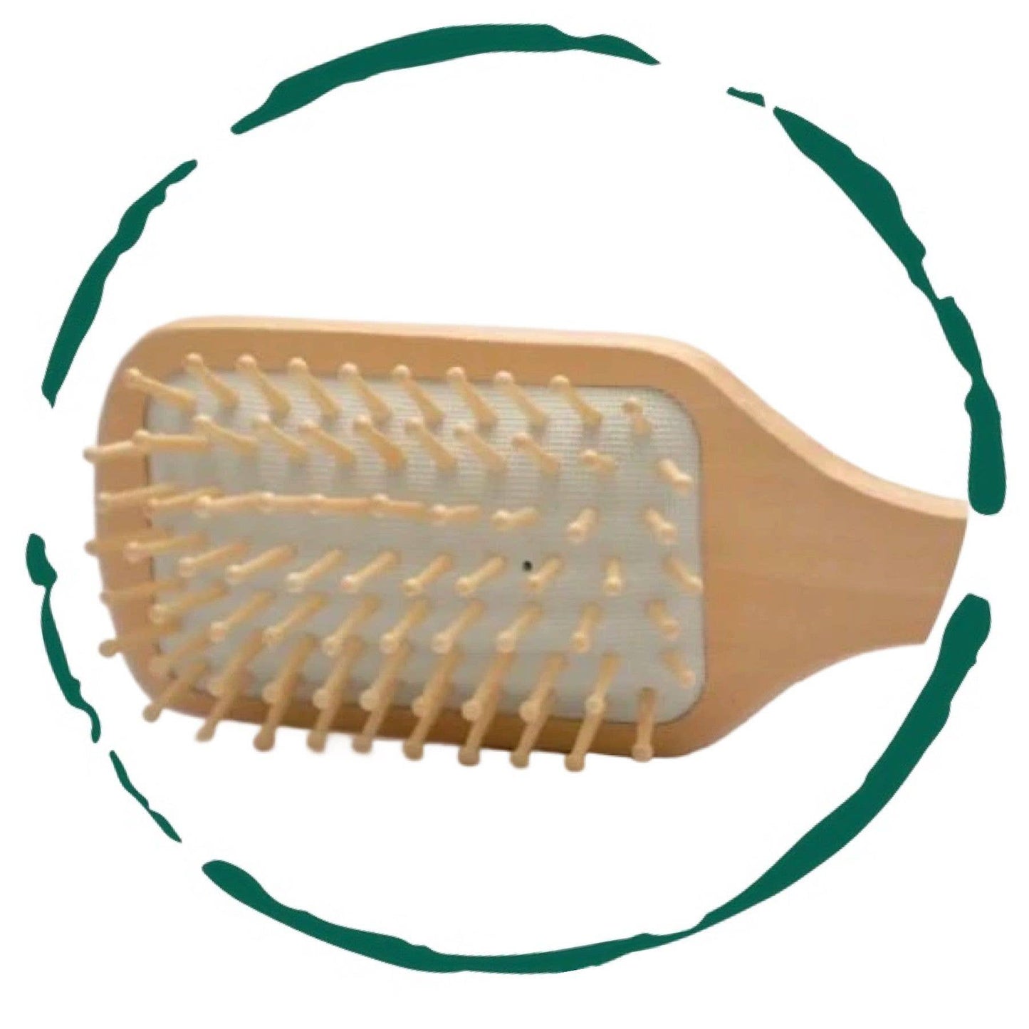 Natural Wooden Detangling Hair Brush