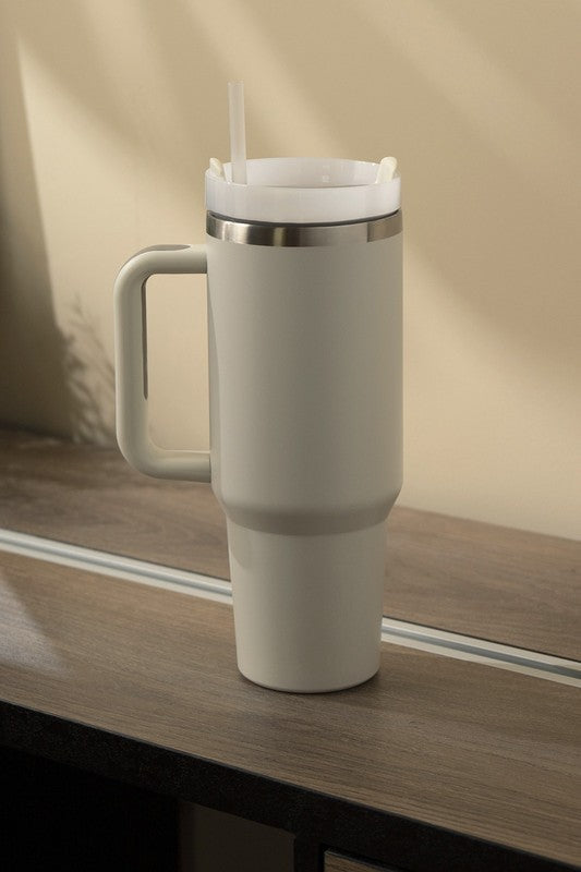 40oz Vacuum-Sealed Insulated Grip Tumbler