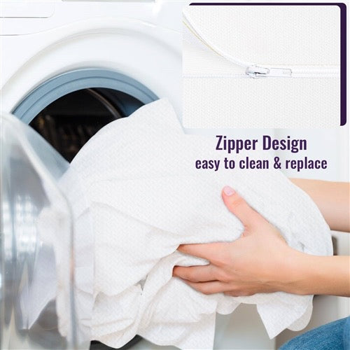 Full size 12-inch Charcoal Infused Memory Foam Mattress with Removable Cover