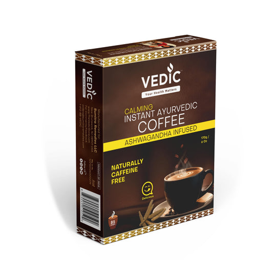 Vedic Coffee, Calming Instant Ayurvedic Coffee, Ashwagandha