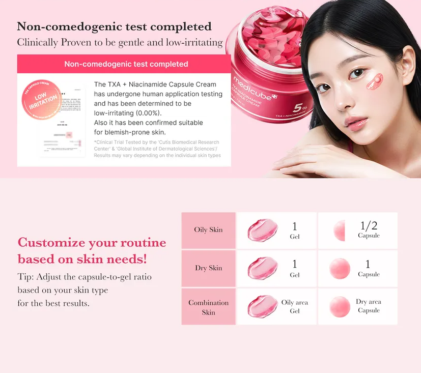 MEDICUBE TXA Niacinamide Capsule Cream