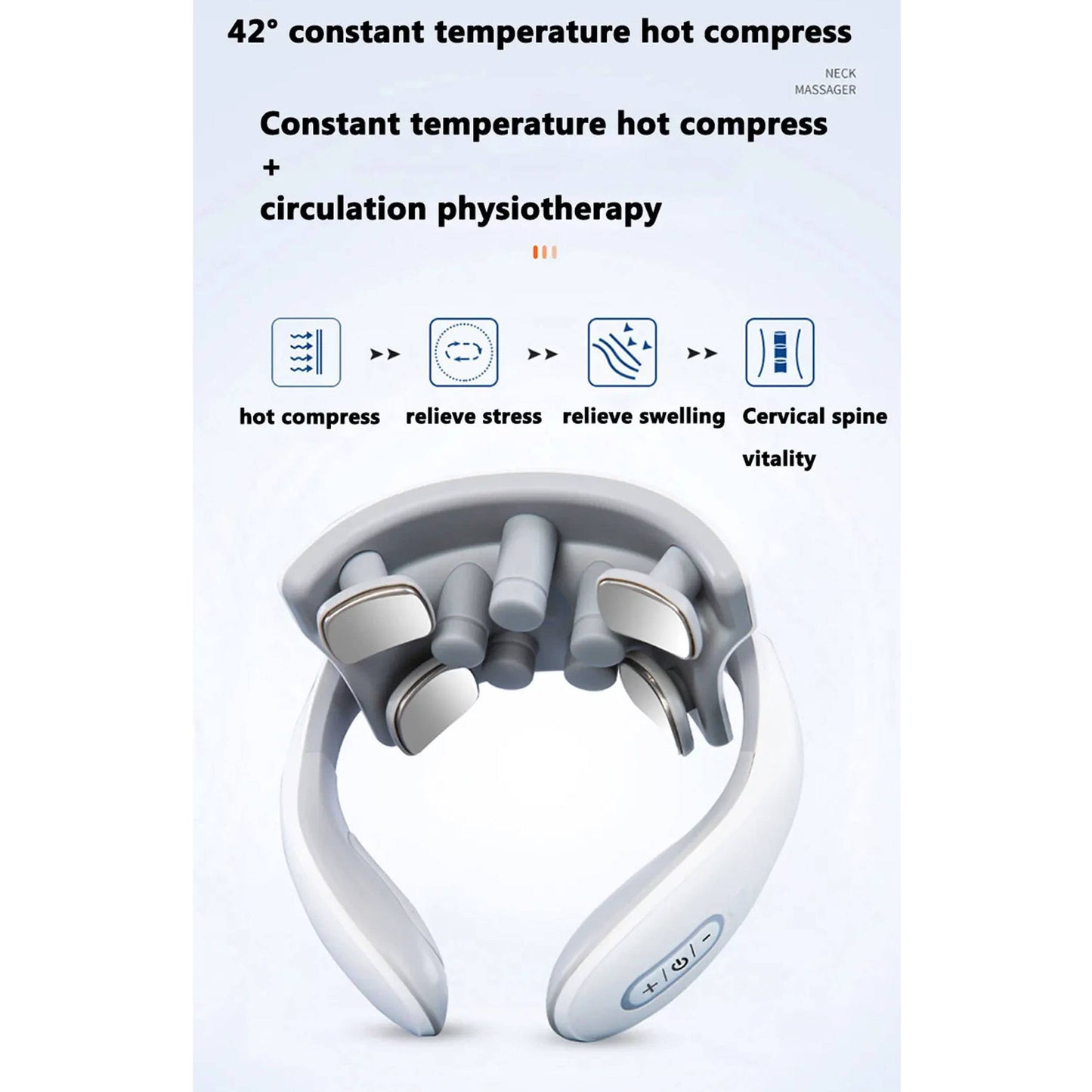 Rechargeable Neck Massager — Gullee Self-Care