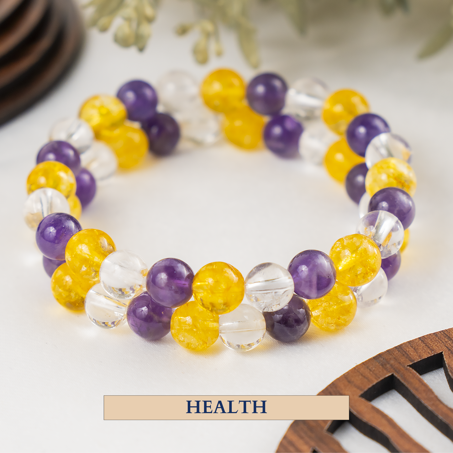 Pick One Crystal Healing Bracelet, Natural Gemstone Jewelry