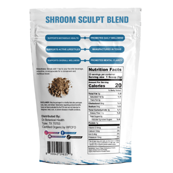 Dr. Botanical Health’s Shroom Sculpt 3.25 Oz