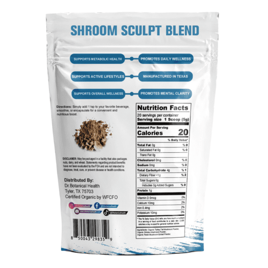 Dr. Botanical Health’s Shroom Sculpt 3.25 Oz