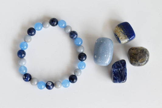 Chakra Gift Set | THIRD EYE Chakra | Healing Gemstone Kit