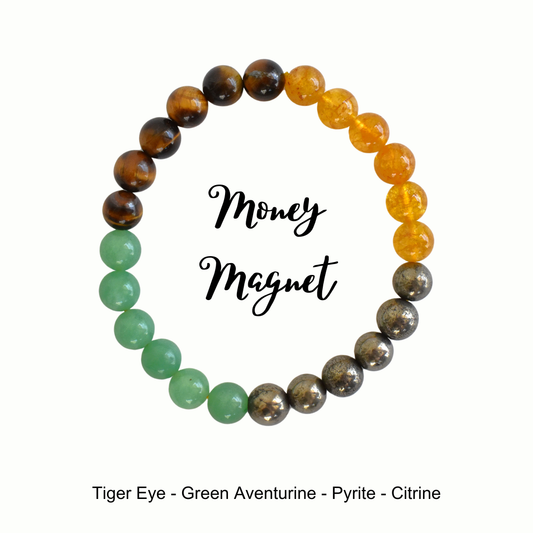 Healing Bracelets | Money Magnet | Gemstone Crystal Bracelet