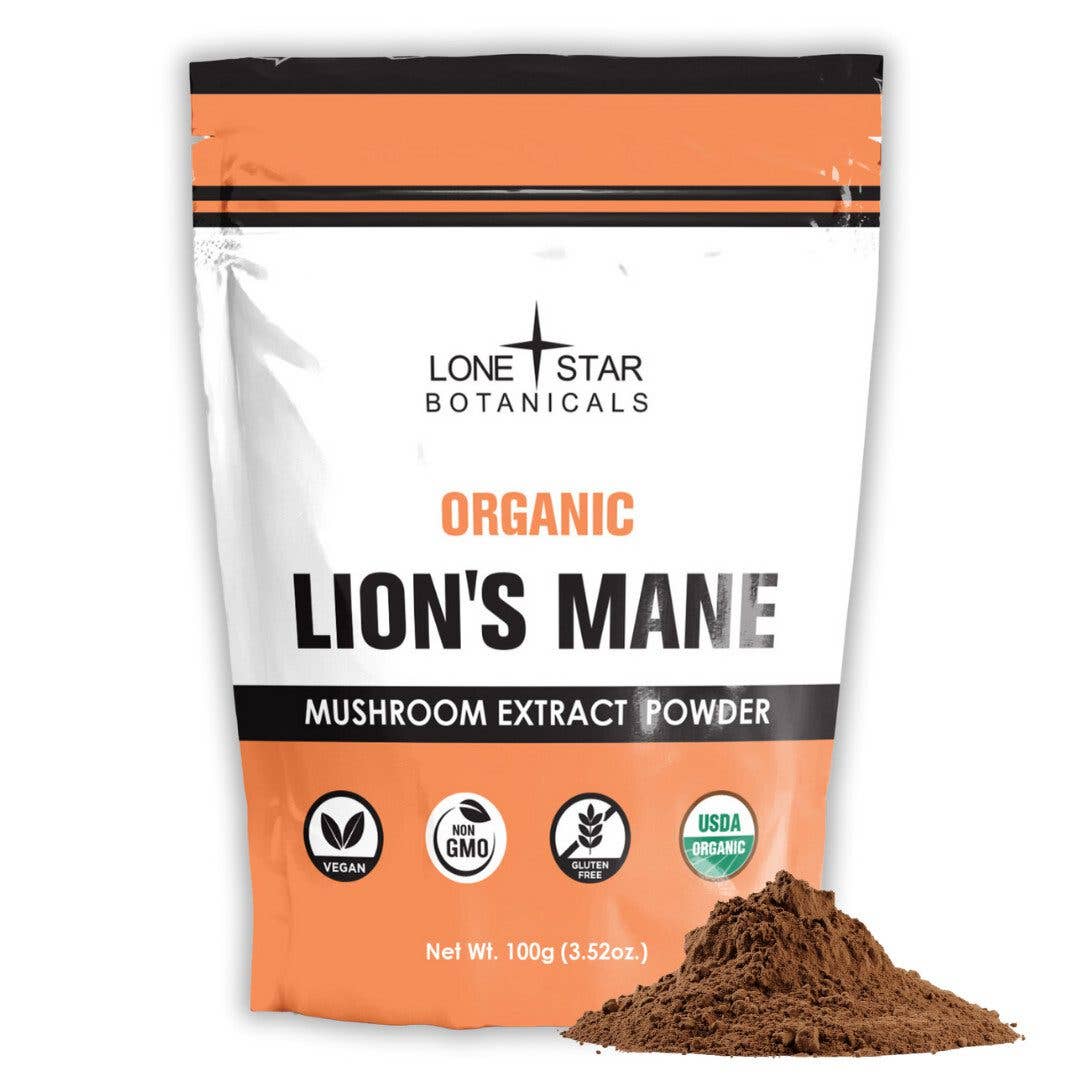 Lone Star Botanicals Lion's Mane Mushroom Powder 3.5oz