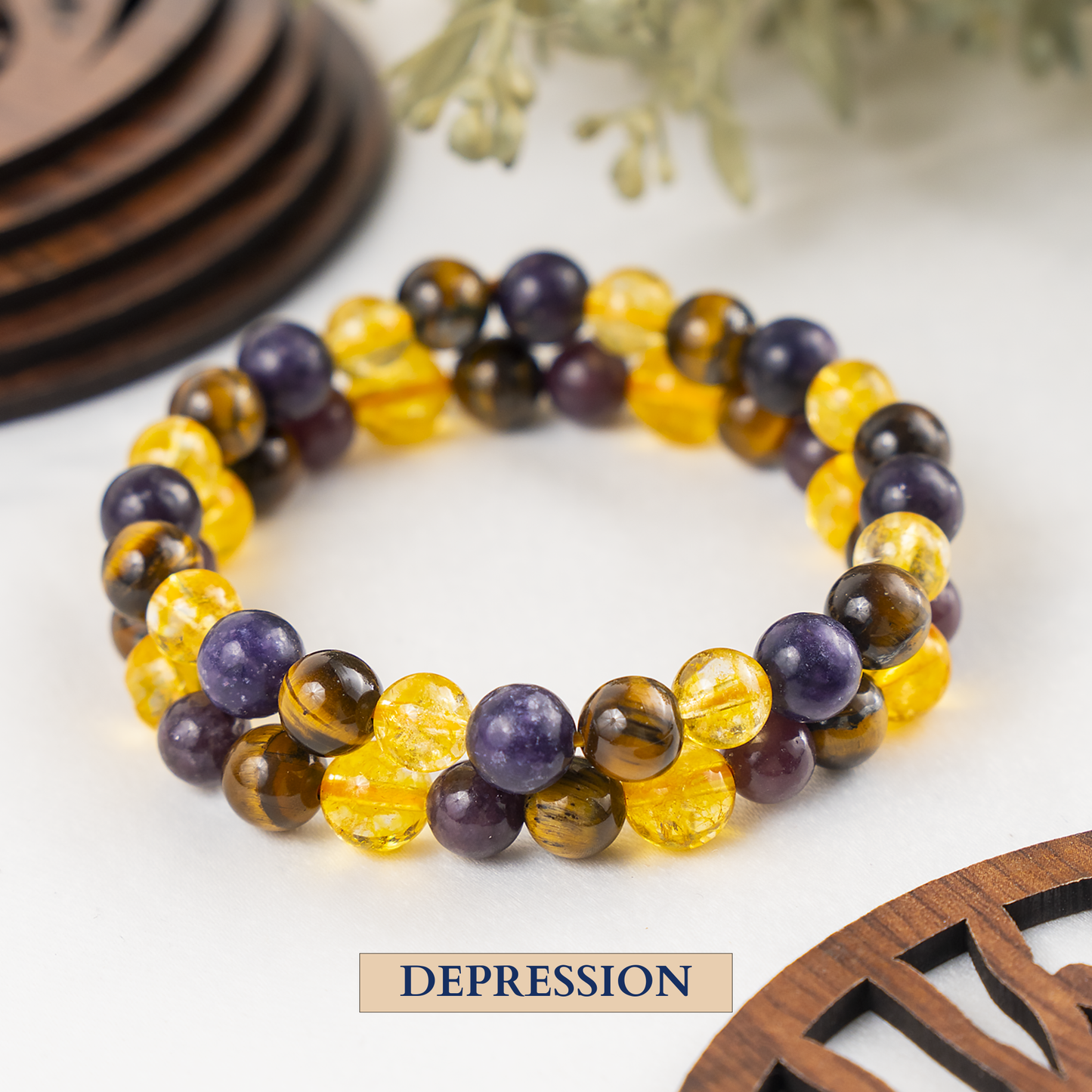 Pick One Crystal Healing Bracelet, Natural Gemstone Jewelry