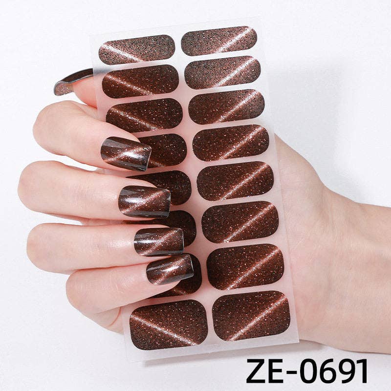 Cat Eye Nail Stickers