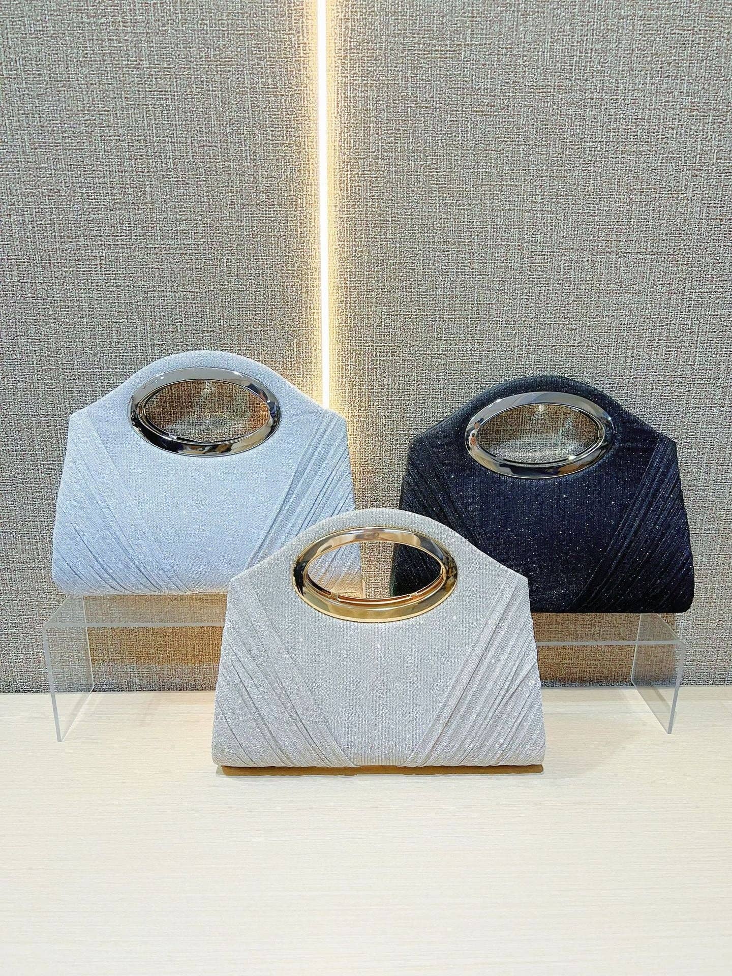Evening Clutch Bag Women's Chic Portable Handbag