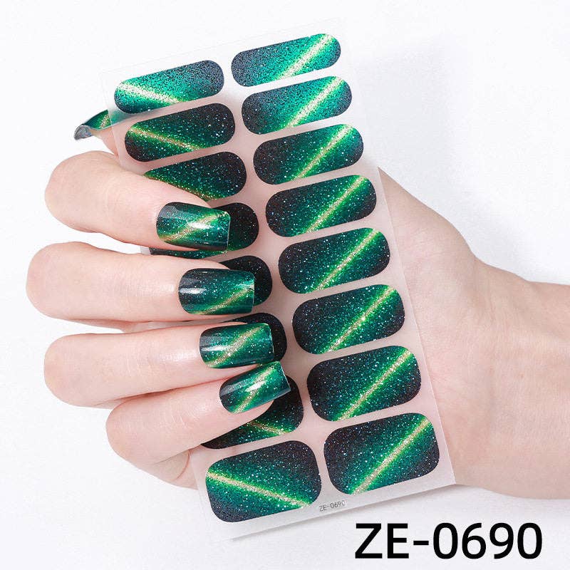 Cat Eye Nail Stickers