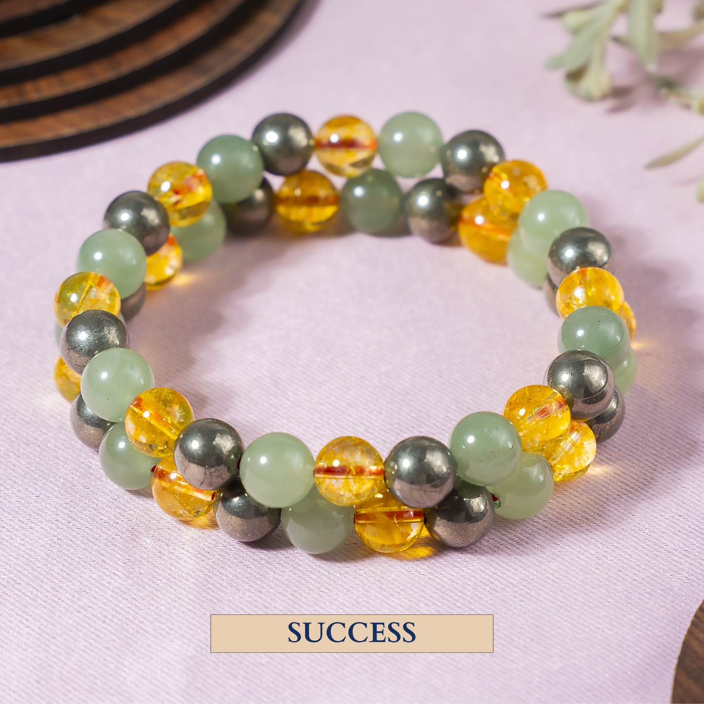 Healing Bracelets | SUCCESS & PROSPERITY | Crystal Bracelet