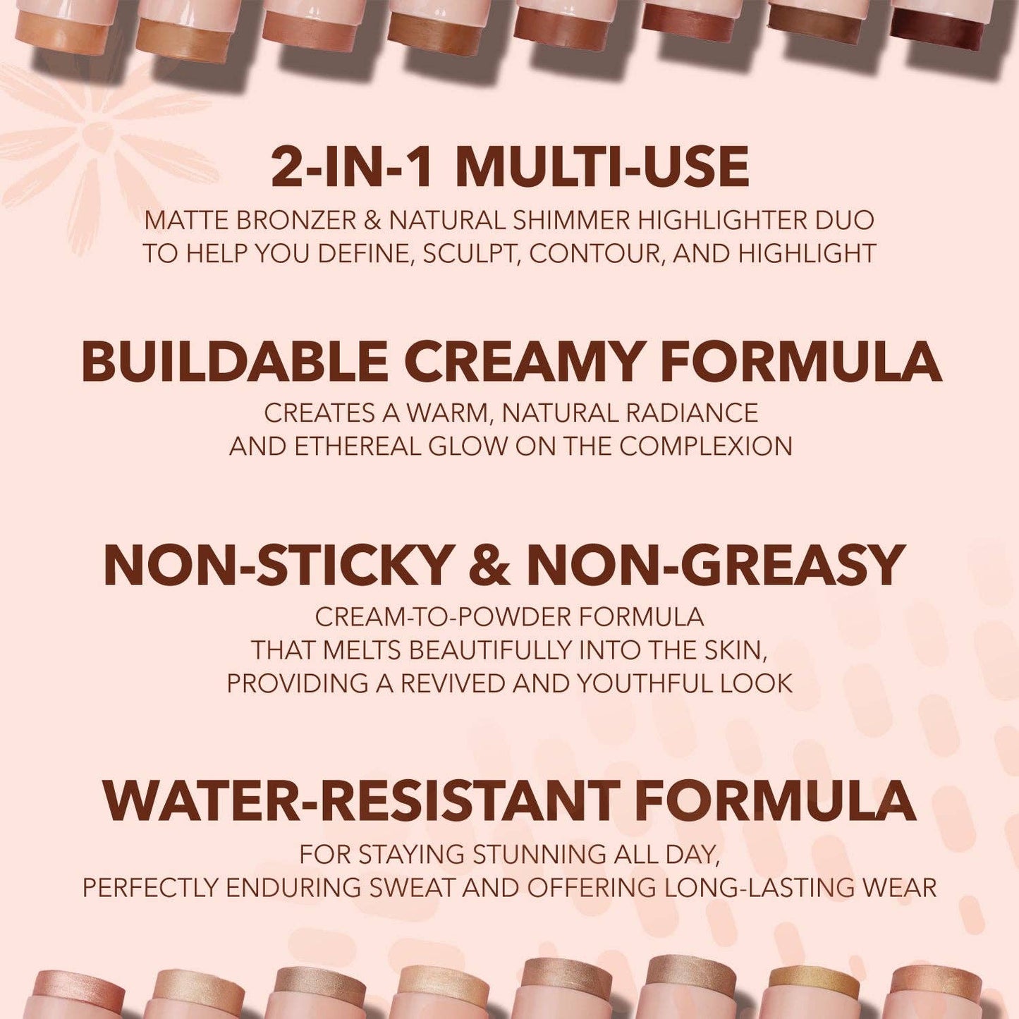 Sculpt & Glow Duo Stick (100, Fun Day Out)