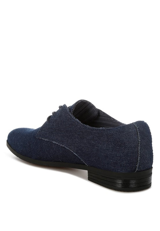 Zapier Denim Oxford Shoes