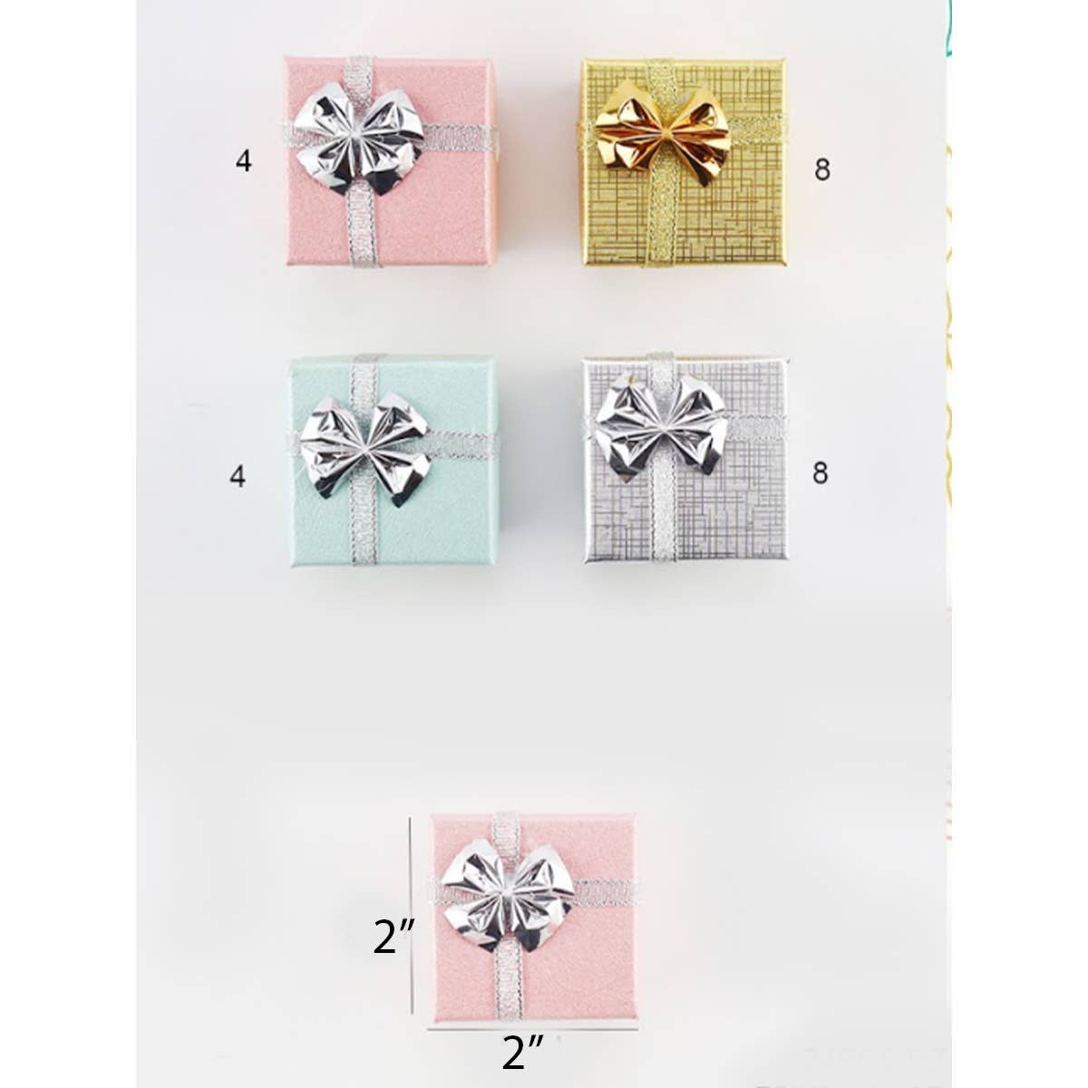 Mini Jewerly Gift Boxes with Bow