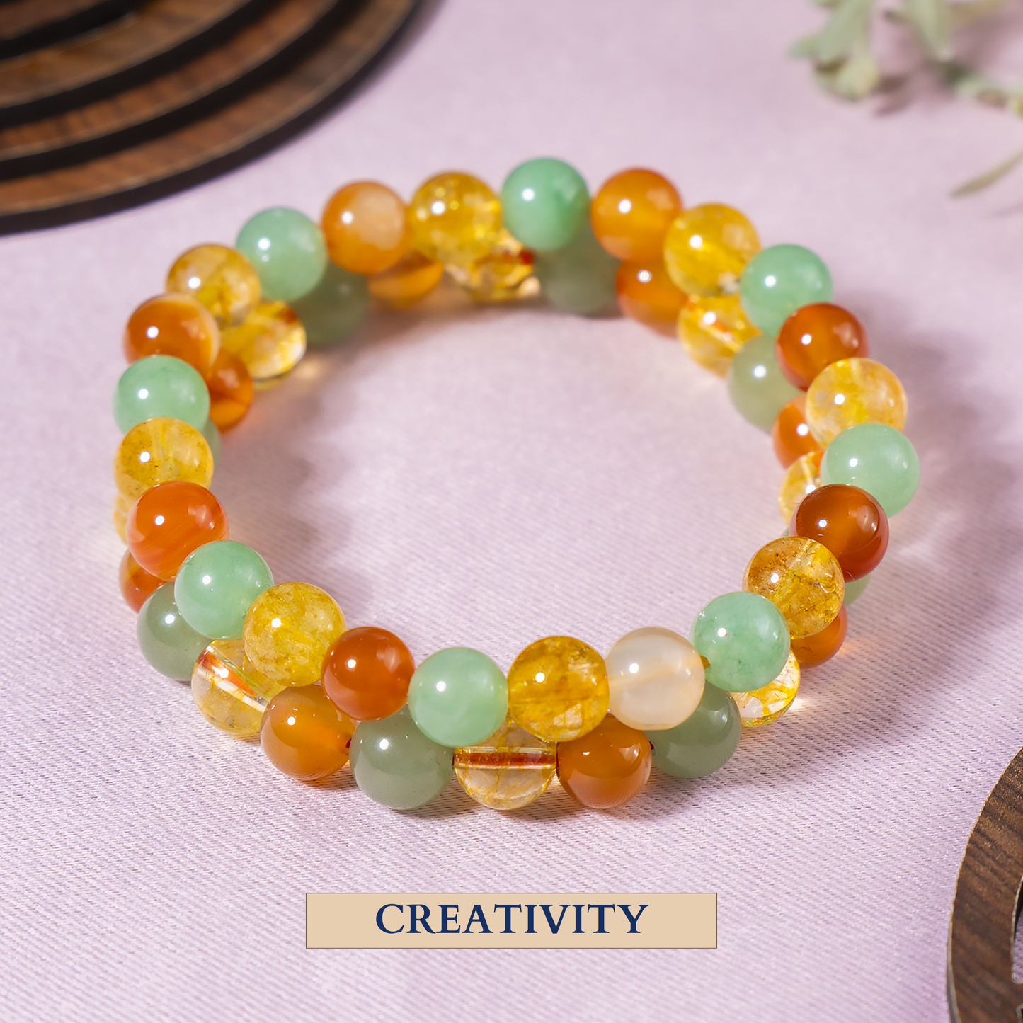 Pick One Crystal Healing Bracelet, Natural Gemstone Jewelry