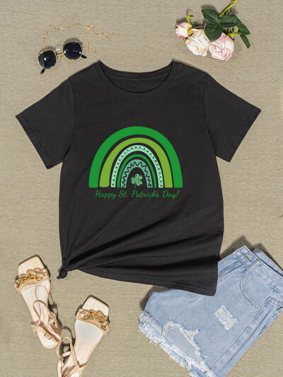 HAPPY ST. PATRICK'S DAY Round Neck T-Shirt