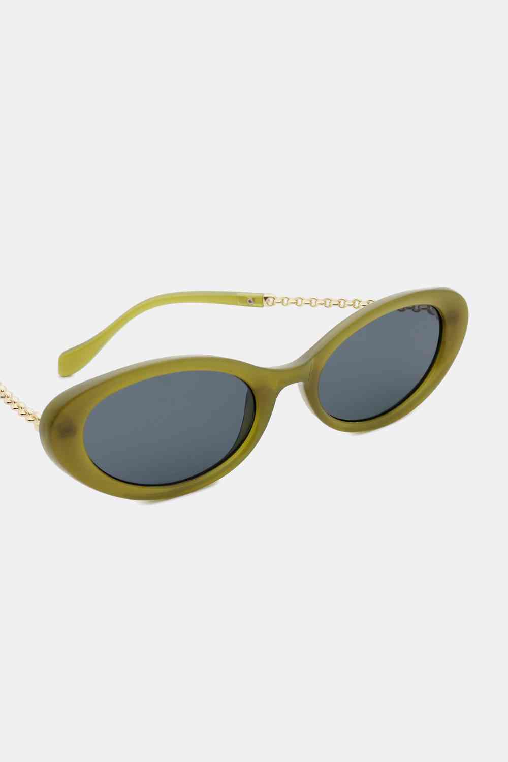 Polycarbonate Frame Cat-Eye Sunglasses