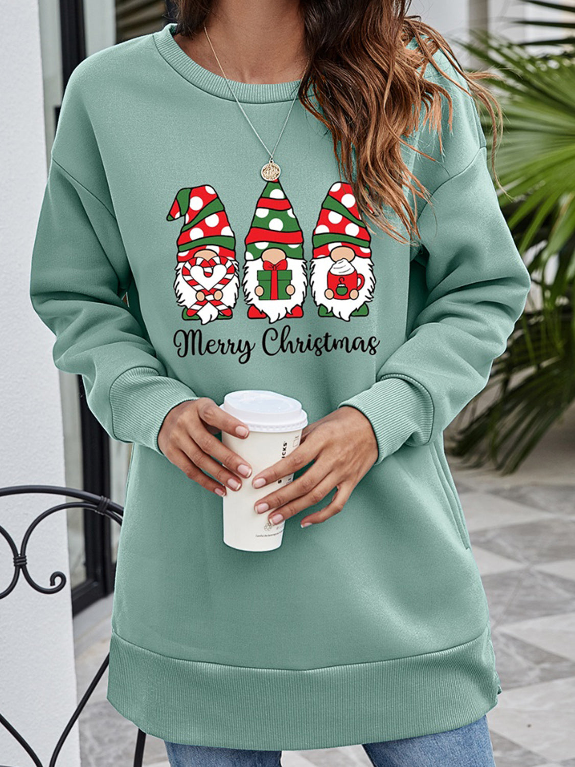 MERRY CHRISTMAS Graphic Sweatshirt