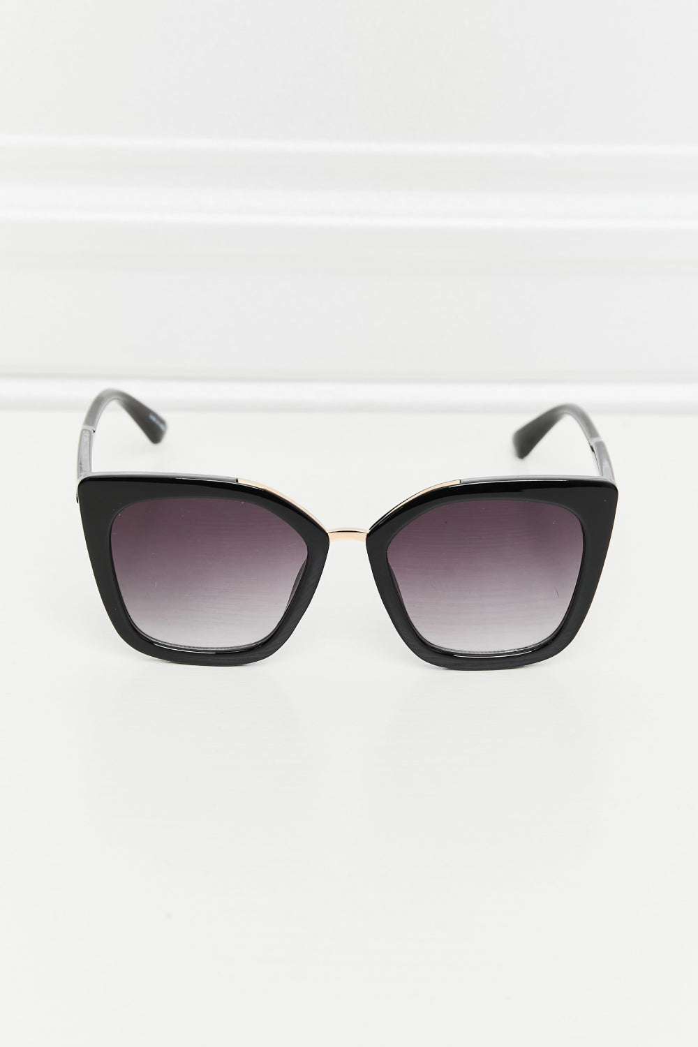 Cat Eye Full Rim Polycarbonate Sunglasses - GlamZation