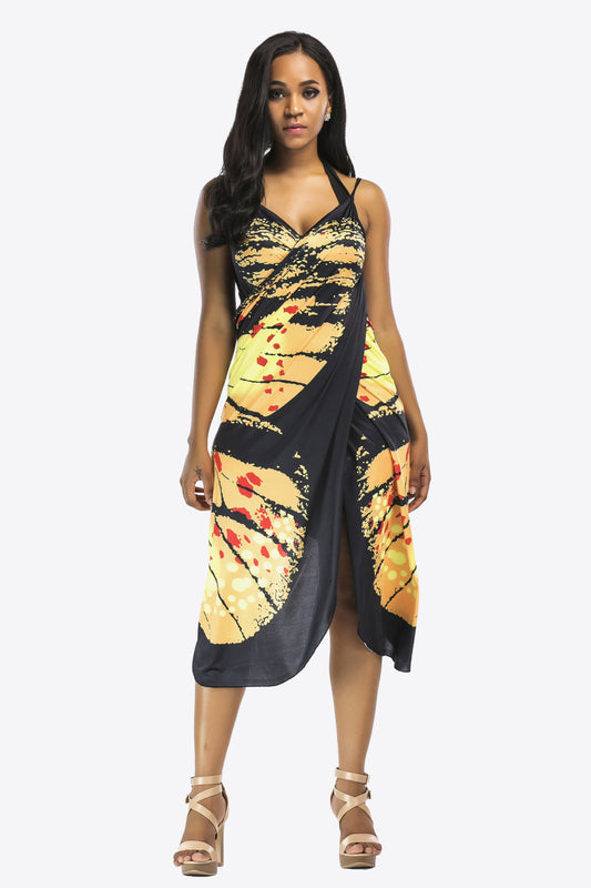 Butterfly Spaghetti Strap Cover Up - GlamZation