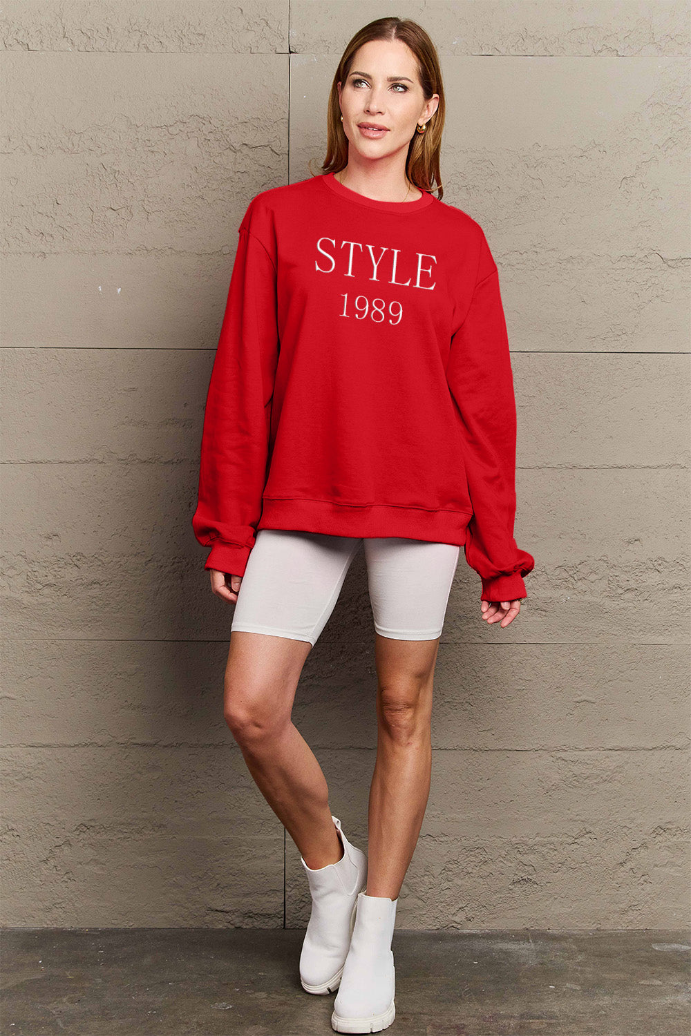 Simply Love Full Size STYLE 1989 Graphic Sweatshirt