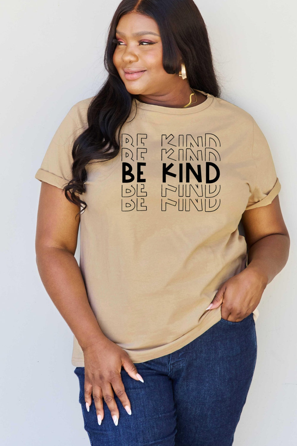 Simply Love Full Size BE KIND Graphic T-Shirt