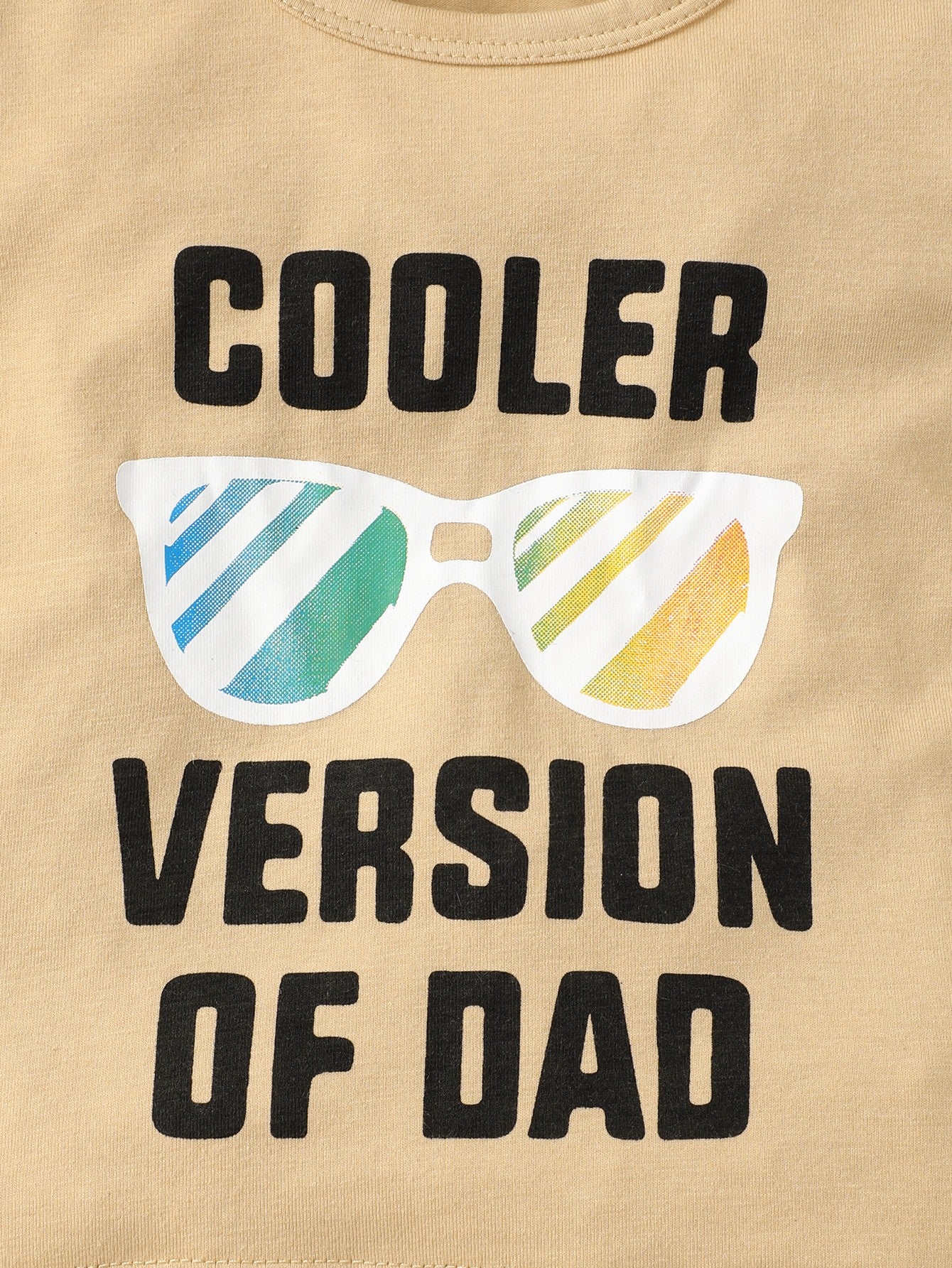 Boys COOLER VERSION OF DAD Tee and Shorts Set - GlamZation