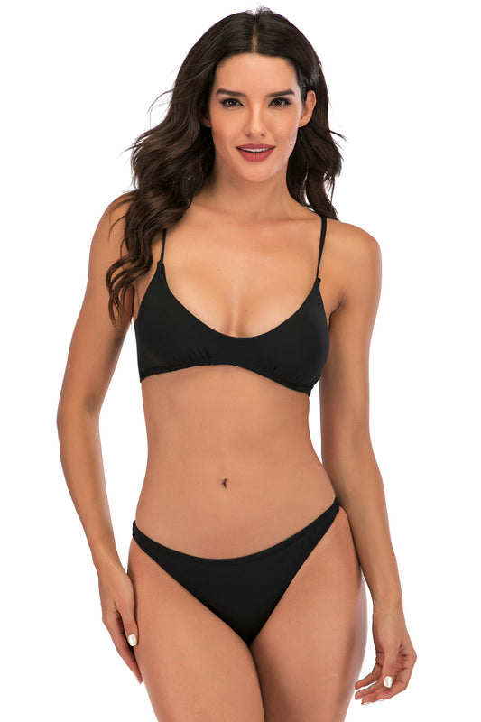 Adjustable Strap Bikini Set - GlamZation