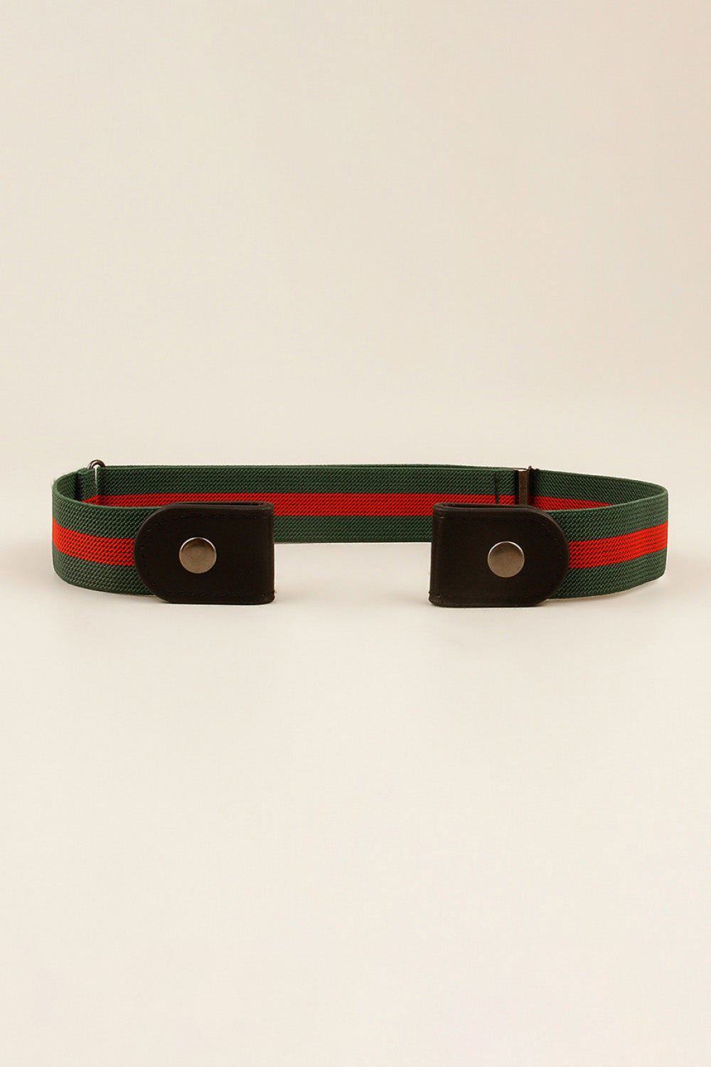 PU Elastic Snap Closure Belt