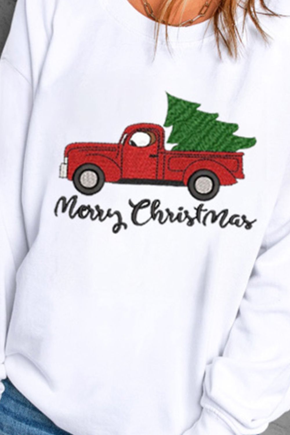 MERRY CHRISTMAS Graphic Sweatshirt