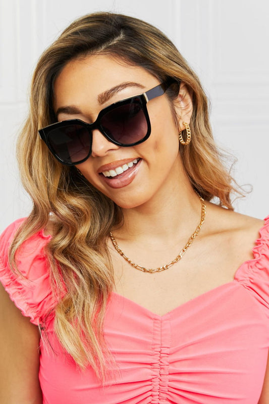 Acetate Lens Full Rim Sunglasses - GlamZation