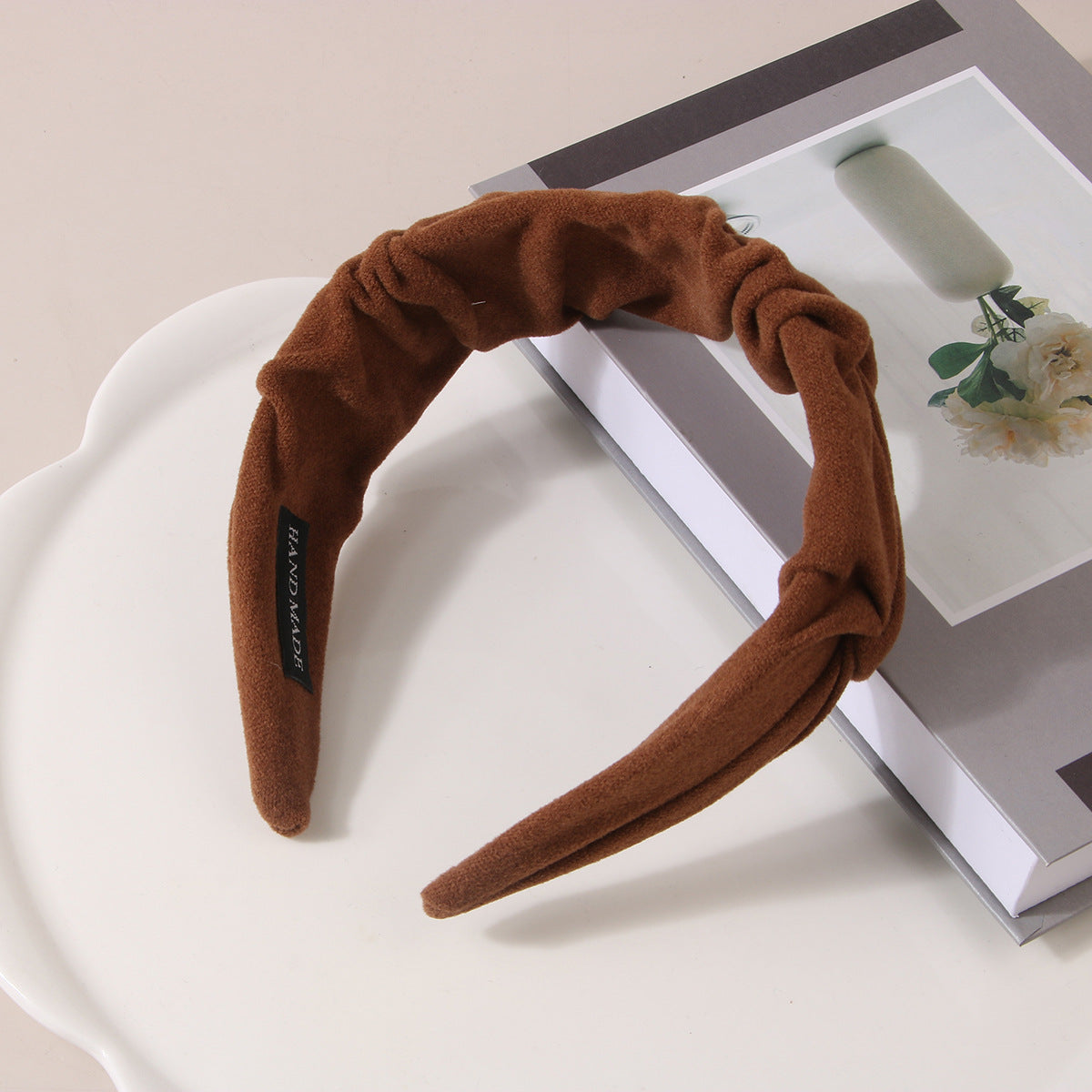 Wide Suede Headband