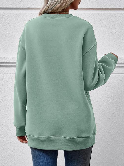 MERRY AND BRIGHT Long Sleeve Sweatshirt