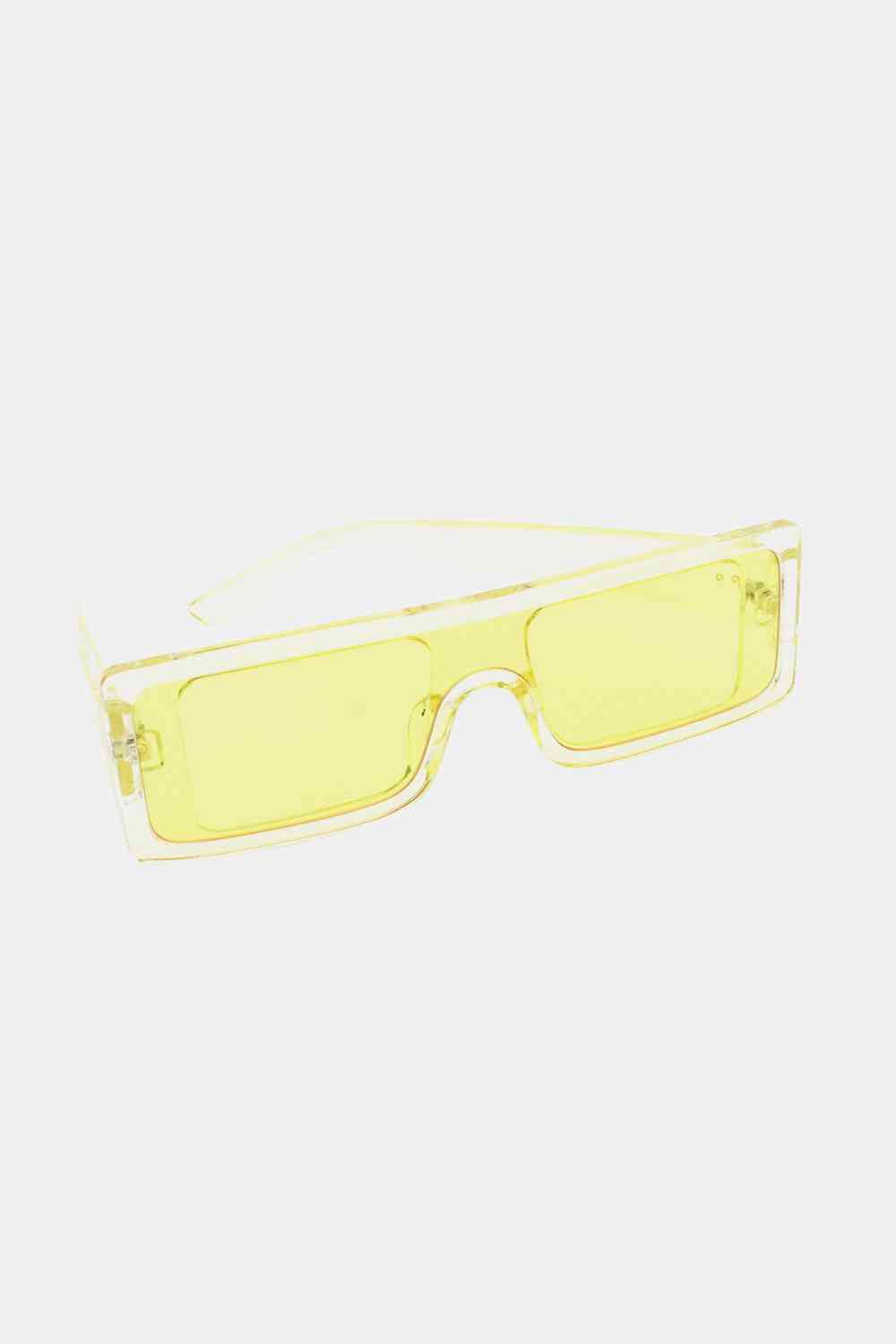 Polycarbonate Frame Rectangle Sunglasses