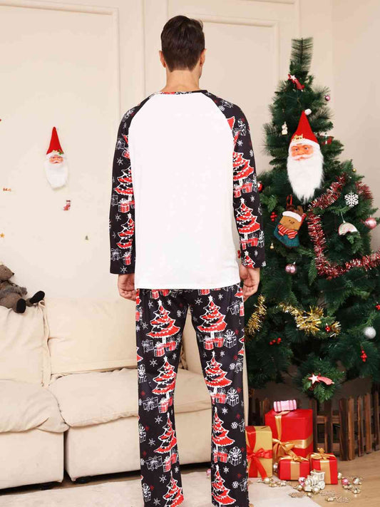 Full Size JOY TO THE WORLD Graphic Two-Piece Set